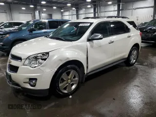 2013 Chevrolet Equinox LTZ with VIN 1GNFLGEK5DZ128571, listed as a Copart auction lot 81054914 with 215,769 mi miles and Salvage Title. Bid and sale history available at carsss.com. Image 1.