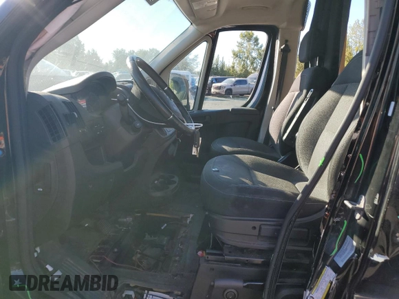2017 Ram ProMaster Cargo with VIN 3C6TRVDG8HE528693, listed as a Copart auction lot 73675714 with 125,876 mi miles and Salvage Title. Bid and sale history available at carsss.com. Image 7.