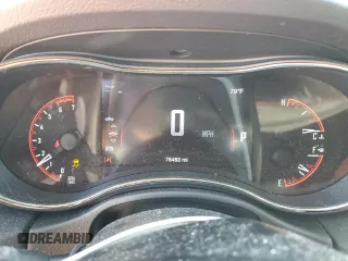 2020 Dodge Durango R/T with VIN 1C4SDJCT1LC130428, listed as a Copart auction lot 55481035 with 76,483 mi miles and Salvage title. Bid and sale history available at DreamBid. Image 9.