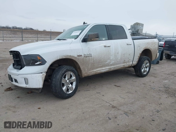 2018 Ram 1500 Big Horn with VIN 3C6RR7LT5JG135653, listed as a IAAI auction lot 41626601 with 91,267 mi miles. Bid and sale history available at carsss.com. Image 17.