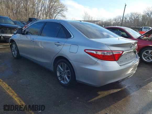 2017 Toyota Camry XLE with VIN 4T1BF1FK2HU446771, listed as a IAAI auction lot 41854261 with 203,960 mi miles. Bid and sale history available at carsss.com. Image 3.