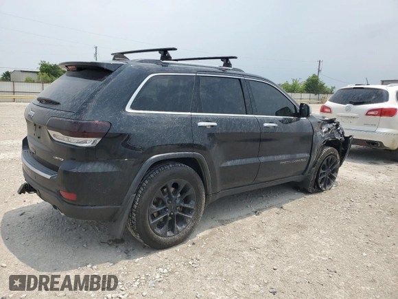 2017 Jeep Grand Cherokee Limited with VIN 1C4RJFBT4HC678985, listed as a Copart auction lot 55685014 with 122,188 mi miles and Salvage title. Bid and sale history available at DreamBid. Image 3.
