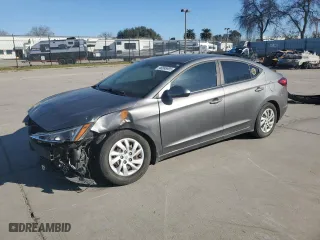 2020 Hyundai Elantra SE with VIN 5NPD74LF8LH501830, listed as a Copart auction lot 46888895 with 79,177 mi miles and Salvage Title. Bid and sale history available at carsss.com. Image 1.