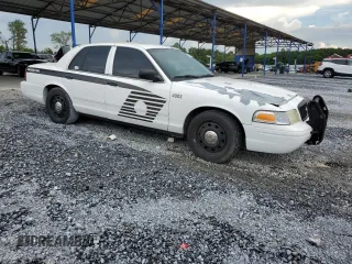 2007 Ford Police Interceptor with VIN 2FAFP71W27X125830, listed as a Copart auction lot 65702285 with 51,450 mi miles and Clean title. Bid and sale history available at DreamBid. Image 4.