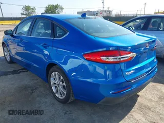 2020 Ford Fusion SE with VIN 3FA6P0HD6LR128539, listed as a IAAI auction lot 42169181 with 52,214 mi miles. Bid and sale history available at carsss.com. Image 3.