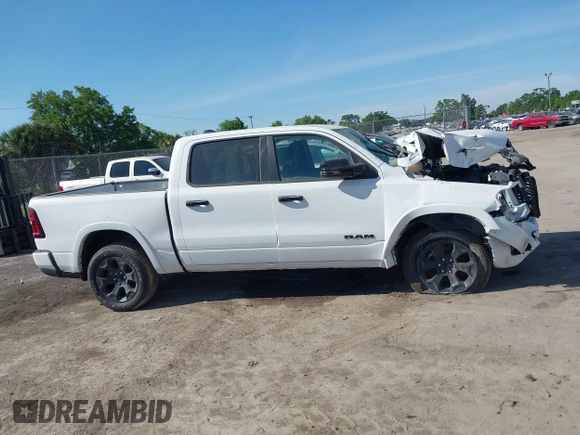 2025 Ram 1500 Big Horn with VIN 1C6SRFFP7SN564294, listed as a IAAI auction lot 41875982 with 2,495 mi miles and . Bid and sale history available at DreamBid. Image 12.