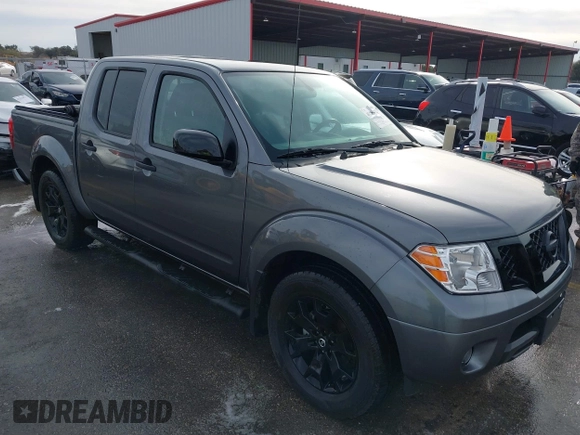 2021 Nissan Frontier SV with VIN 1N6ED0EA6MN722476, listed as a IAAI auction lot 41284313 with 22,476 mi miles and . Bid and sale history available at DreamBid. Image 1.