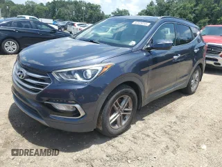 2017 Hyundai Santa Fe 2.4L with VIN 5XYZU3LB4HG421235, listed as a Copart auction lot 62025245 with 103,024 mi miles and Clean title. Bid and sale history available at DreamBid. Image 1.