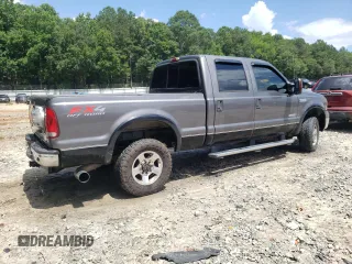 2005 Ford F-250 XL with VIN 1FTSW21P25EC64412, listed as a Copart auction lot 61992935 with 165,296 mi miles and Salvage title. Bid and sale history available at DreamBid. Image 3.