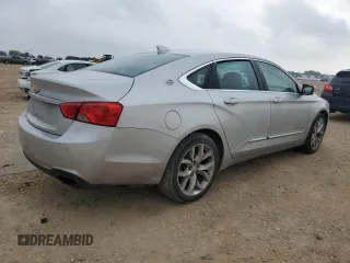 2016 Chevrolet Impala LTZ with VIN 2G1145S35G9182297, listed as a Copart auction lot 55792725 with 104,686 mi miles and Salvage title. Bid and sale history available at DreamBid. Image 3.
