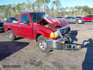 2004 Ford Ranger XL with VIN 1FTYR10D24PB63201, listed as a IAAI auction lot 41822410 with 223,571 mi miles. Bid and sale history available at carsss.com. Image 1.