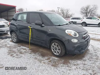 2018 FIAT 500L Pop with VIN ZFBCFAAH4JZ041009, listed as a IAAI auction lot 41213961 with 124,800 mi miles and . Bid and sale history available at DreamBid. Image 1.