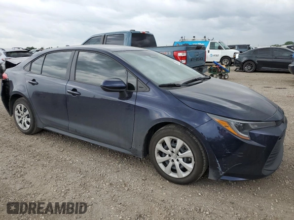 2024 Toyota Corolla LE с VIN 5YFB4MDE6RP163331, выставлен на аукционе Copart как лот 55592175 с пробегом 7 961 миль миль и Списание • Salvage title. История ставок и продаж доступна на DreamBid. Изображение 4.