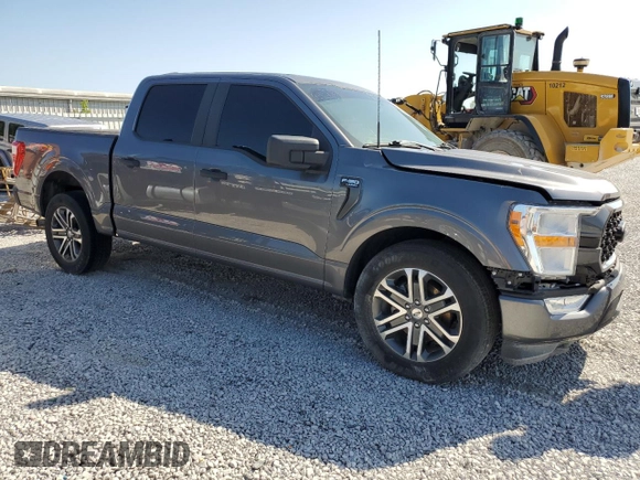 2021 Ford F-150 XL z VIN 1FTEW1CP8MFC22064, wystawiony jako Copart lot #45840755 z przebiegiem 37 749 mil mil oraz Szkoda całkowita • Salvage title. Historia ofert i sprzedaży dostępna na DreamBid. Obrazek 4.