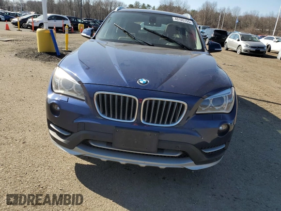 2015 BMW X1 xDrive28i with VIN WBAVL1C59FVY31984, listed as a Copart auction lot 49105155 with 135,940 mi miles and Clean Title. Bid and sale history available at carsss.com. Image 5.