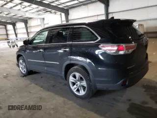2015 Toyota Highlander Hybrid Limited with VIN 5TDDCRFH2FS008777, listed as a Copart auction lot 43258153 with 99,542 mi miles. Bid and sale history available at carsss.com. Image 2.