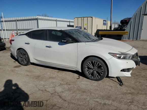 2017 Nissan Maxima SV with VIN 1N4AA6AP7HC399215, listed as a Copart auction lot 47027815 with 138,231 mi miles and Salvage Title. Bid and sale history available at DreamBid. Image 4.