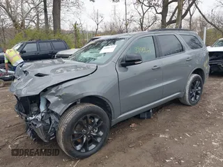 2022 Dodge Durango GT Plus z VIN 1C4RDJDG9NC187642, wystawiony jako IAAI lot #40886210 z przebiegiem 39 006 mil mil oraz . Historia ofert i sprzedaży dostępna na DreamBid. Obrazek 2.