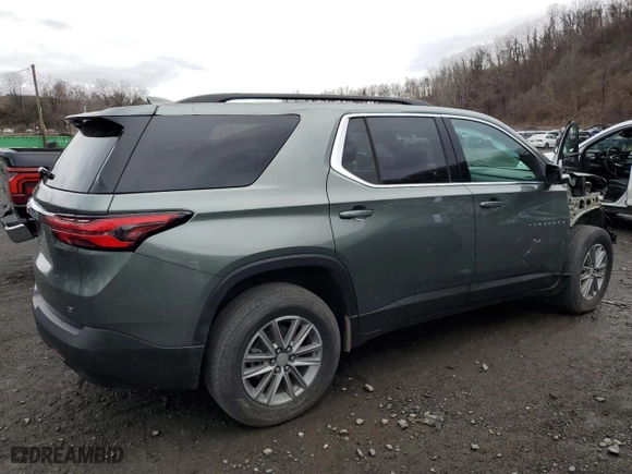 2022 Chevrolet Traverse LT Leather with VIN 1GNEVHKW4NJ177926, listed as a Copart auction lot 48199255 with 35,579 mi miles and Salvage Title. Bid and sale history available at carsss.com. Image 3.