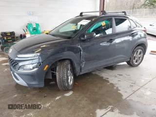 2022 Hyundai Kona SEL with VIN KM8K6CAB2NU857411, listed as a IAAI auction lot 41860564 with 29,199 mi miles and . Bid and sale history available at DreamBid. Image 17.