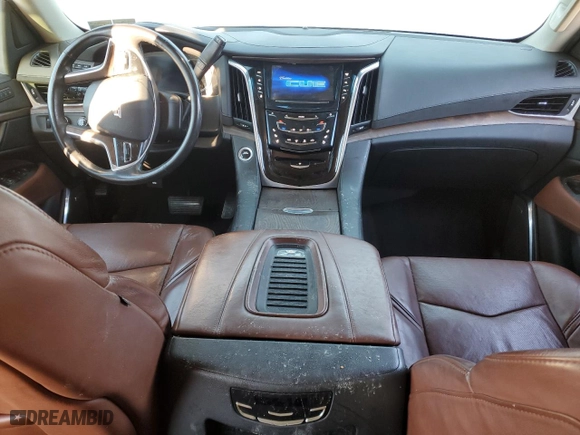 2018 Cadillac Escalade Luxury with VIN 1GYS4BKJ8JR216653, listed as a Copart auction lot 82882714 with 88,875 mi miles and Salvage Title. Bid and sale history available at carsss.com. Image 8.