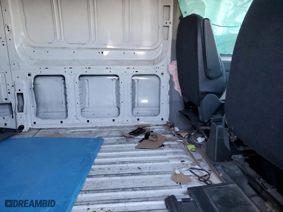 2018 Ford Transit Van with VIN 1FTYE2YG2JKA15607, listed as a Copart auction lot 42797685 with 410,663 mi miles and Salvage Title. Bid and sale history available at carsss.com. Image 10.