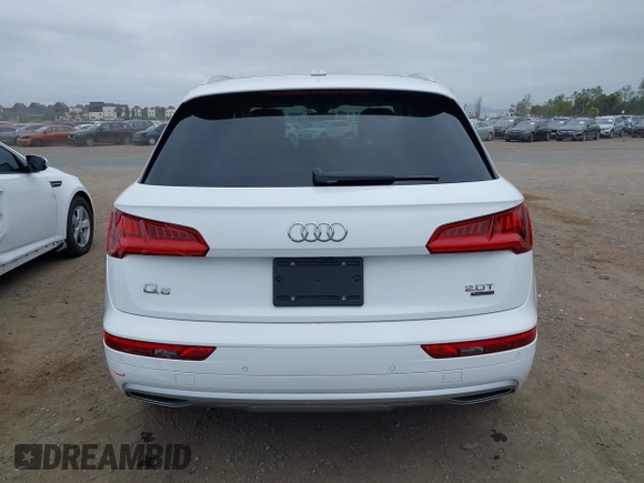 2018 Audi Q5 Prestige with VIN WA1CNAFY8J2198974, listed as a IAAI auction lot 42101083 with 41,687 mi miles and . Bid and sale history available at DreamBid. Image 17.