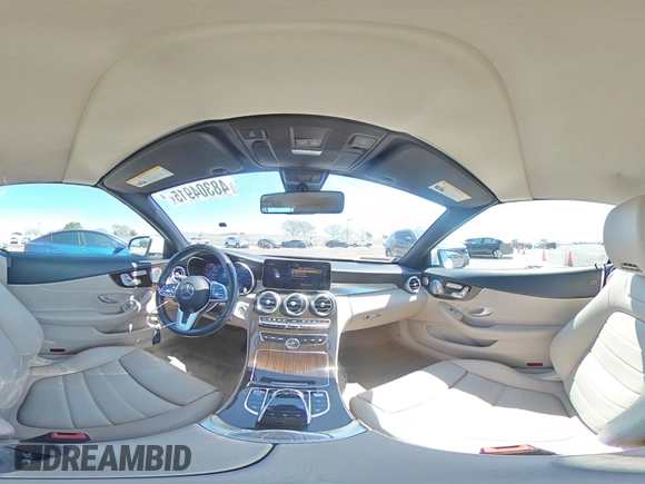2019 Mercedes-Benz C 300 with VIN WDDWK8DB8KF870731, listed as a Copart auction lot 48304915 with 52,471 mi miles and Salvage Title. Bid and sale history available at carsss.com. Image 12.