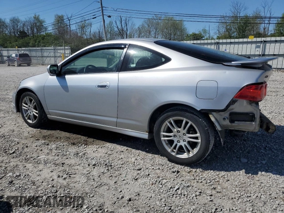 2005 Acura RSX with VIN JH4DC54845S001636, listed as a Copart auction lot 53319145 with 203,867 mi miles and Salvage title. Bid and sale history available at DreamBid. Image 2.