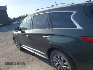 2013 Infiniti JX35 z VIN 5N1AL0MM0DC302090, wystawiony jako IAAI lot #42225621 z przebiegiem 198 767 mil mil oraz . Historia ofert i sprzedaży dostępna na DreamBid. Obrazek 14.