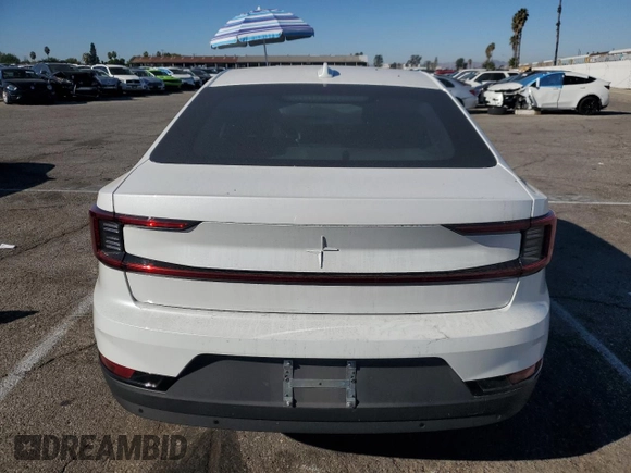 2023 Polestar 2 with VIN YSMED3KA1PL134093, listed as a Copart auction lot 79864724 with 0 mi miles and Salvage Title. Bid and sale history available at carsss.com. Image 6.