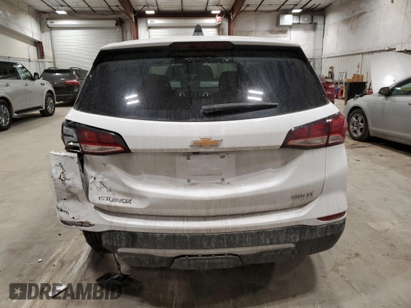 2024 Chevrolet Equinox LT with VIN 3GNAXUEG7RS105452, listed as a Copart auction lot 43388575 with 32,042 mi miles and Non Repairable. Bid and sale history available at carsss.com. Image 6.