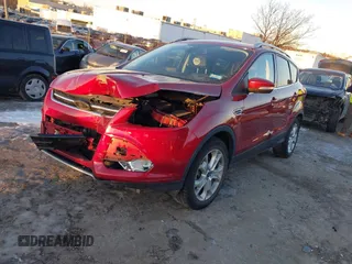 2015 Ford Escape Titanium with VIN 1FMCU9J99FUB34831, listed as a IAAI auction lot 41278305 with 59,658 mi miles and . Bid and sale history available at DreamBid. Image 19.