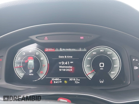 2023 Audi Q7 Premium Plus with VIN WA1LCBF70PD001716, listed as a IAAI auction lot 40373883 with 35,480 mi miles and . Bid and sale history available at DreamBid. Image 7.