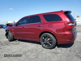 2021 Dodge Durango GT с VIN 1C4RDHDG4MC749809, выставлен на аукционе Copart как лот 48118895 с пробегом 79 152 миль миль и Списание • Salvage title. История ставок и продаж доступна на DreamBid. Изображение 2.