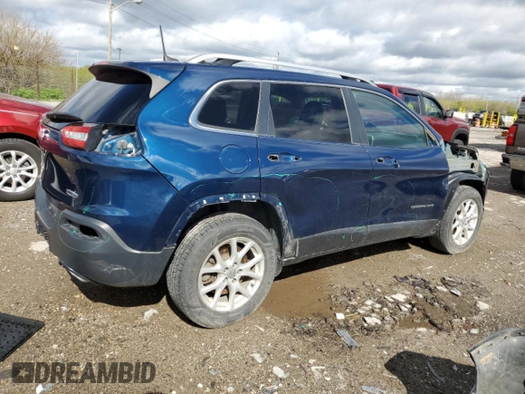 2018 Jeep Cherokee Latitude Plus z VIN 1C4PJMLXXJD549145, wystawiony jako Copart lot #53651165 z przebiegiem 128 801 mil mil oraz Szkoda całkowita • Salvage title. Historia ofert i sprzedaży dostępna na DreamBid. Obrazek 3.