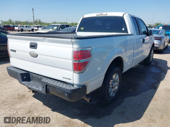 2011 Ford F-150 XL with VIN 1FTEX1CM3BFC31724, listed as a IAAI auction lot 41874831 with 235,430 mi miles. Bid and sale history available at carsss.com. Image 4.