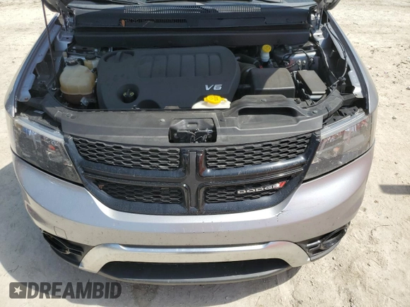 2018 Dodge Journey Crossroad z VIN 3C4PDCGG6JT504869, wystawiony jako Copart lot #57463435 z przebiegiem 87 072 mil mil oraz Szkoda całkowita • Salvage title. Historia ofert i sprzedaży dostępna na DreamBid. Obrazek 12.