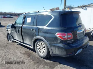 2017 Nissan Armada SV z VIN JN8AY2NC2H9504072, wystawiony jako IAAI lot #41660343 z przebiegiem 106 316 mil mil oraz . Historia ofert i sprzedaży dostępna na DreamBid. Obrazek 3.