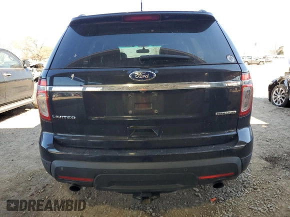 2014 Ford Explorer Limited with VIN 1FM5K7F88EGA04023, listed as a Copart auction lot 48469945 with 255,279 mi miles and Salvage Title. Bid and sale history available at carsss.com. Image 6.