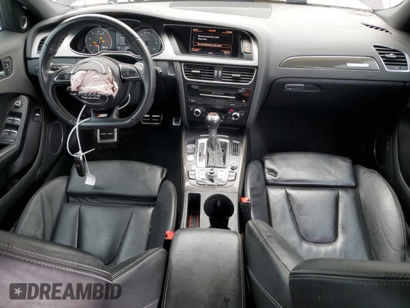 2013 Audi S4 Premium Plus with VIN WAUBGAFL7DA093379, listed as a Copart auction lot 64291054 with 92,604 mi miles and Salvage Title. Bid and sale history available at carsss.com. Image 8.