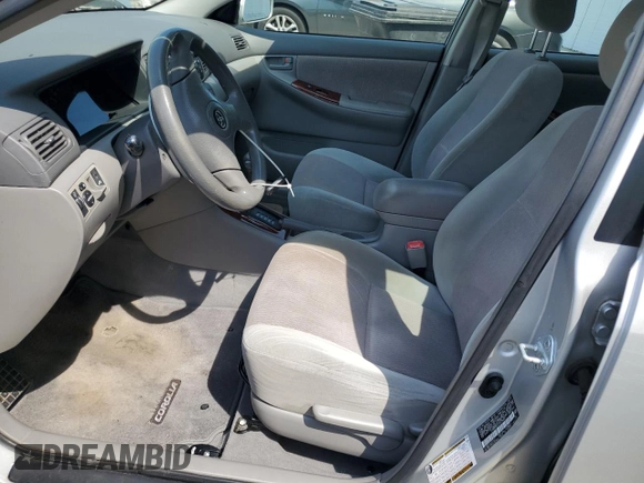 2007 Toyota Corolla CE with VIN JTDBR32E770108831, listed as a Copart auction lot 61961465 with 154,342 mi miles and Salvage title. Bid and sale history available at DreamBid. Image 7.