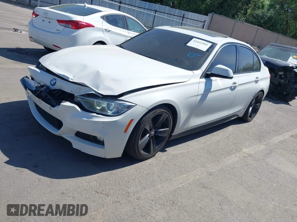 2015 BMW 3 Series 335i xDrive with VIN WBA3B9G54FNR99390, listed as a IAAI auction lot 42432961 with 114,288 mi miles and . Bid and sale history available at DreamBid. Image 2.