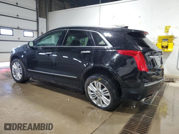 2018 Cadillac XT5 Premium Luxury AWD with VIN 1GYKNFRS7JZ104736, listed as a Copart auction lot 52029565 with 80,263 mi miles and Salvage title. Bid and sale history available at DreamBid. Image 2.
