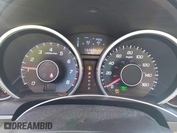 2013 Acura TL Technology z VIN 19UUA9F59DA000912, wystawiony jako IAAI lot #41533865 z przebiegiem 164 690 mil mil oraz . Historia ofert i sprzedaży dostępna na DreamBid. Obrazek 7.