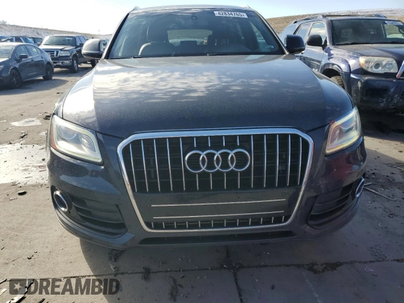 2017 Audi Q5 Premium with VIN WA1C2AFPXHA075449, listed as a Copart auction lot 42834765 with 93,026 mi miles and Salvage Title. Bid and sale history available at carsss.com. Image 5.