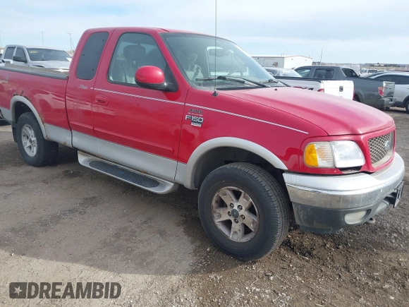 2003 Ford F-150 XL with VIN 2FTRX18L43CA39680, listed as a IAAI auction lot 41659866 with 1 mi miles. Bid and sale history available at carsss.com. Image 1.