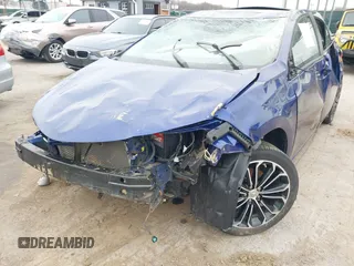 2016 Toyota Corolla L with VIN 2T1BURHE8GC525230, listed as a IAAI auction lot 41610808 with 115,515 mi miles and . Bid and sale history available at DreamBid. Image 6.