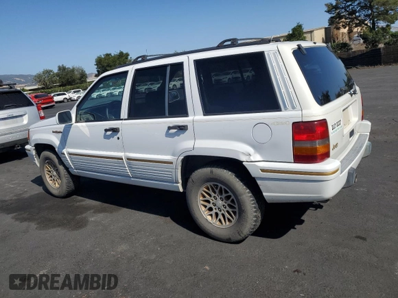 1995 Jeep Grand Cherokee Limited z VIN 1J4GZ78S0SC575083, wystawiony jako Copart lot #61047975 z przebiegiem 205 407 mil mil oraz Czysty tytuł • Clean title. Historia ofert i sprzedaży dostępna na DreamBid. Obrazek 2.