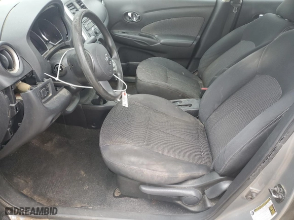 2014 Nissan Versa SV with VIN 3N1CN7AP8EK467186, listed as a Copart auction lot 50983075 with 127,888 mi miles and Salvage Title. Bid and sale history available at carsss.com. Image 7.